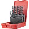 A188, No.201, Jobber Drill Set, Standard Length, Metric, High Speed Steel, Set of 19 thumbnail-0