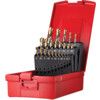 A088, A022, Stub Drill Set, 1mm to 10.5mm, Metric, High Speed Steel, TiN Tipped, Set of 24 thumbnail-0