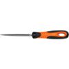 6"(150mm) 3-Square Second Engineers File + Handle thumbnail-1