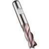 C246, End Mill, Regular, Weldon Flat, 12mm, TiCN, Powdered Metal Cobalt High Speed Steel, 4fl thumbnail-0