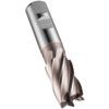 C246, End Mill, Regular, Weldon Flat, 6mm, TiCN, Powdered Metal Cobalt High Speed Steel, 4fl thumbnail-1