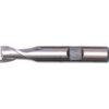 3451, Short Slot Drill, 3mm, 2fl, Weldon Flat Shank, Cobalt High Speed Steel, Bright thumbnail-0