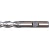 3428, End Mill, Regular, Weldon Flat Shank, 6mm, Cobalt High Speed Steel, Bright thumbnail-0