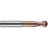 S231 5.00mm Carbide 2 Flute Long Series Ball Nosed Slot Drill - TiSiN Coated thumbnail-2