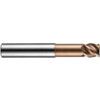 S521 3.00x0.3mm Carbide 4 Flute Extra Short Corner Radius End Mill - TiSiN Coated thumbnail-2