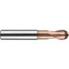 S529 8.00mm Carbide 2 Flute Xtra Short Ball Nosed Slot Drill - TiSiN Coated thumbnail-2