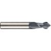 S740 20.00mm  Carbide 2 Flute Short Series 90° Chamfering Slot Drill - AlTiN Coated thumbnail-2