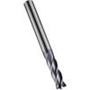 S944 2.5mm Carbide 4 Flute Flatted Shank End Mill - TiALN Coated thumbnail-0
