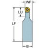 SRDCN 2525M 12, Toolholder, Screw-On thumbnail-1