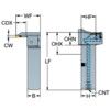 QS-LG123H20C2525E-064B SHANK TOOL thumbnail-0