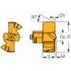 FCP 270, Drilling Insert, Carbide, Grade IC908 thumbnail-1