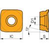 SOHT 120514SR-M:8215 HI-FEED MILLING INSERT thumbnail-2