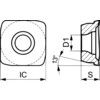 SOHT 120514SR-MM:M8340 HI-FEED MILLING INSERT thumbnail-1