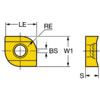 L331.1A-04 35 15H-WL1130, Milling Insert, Carbide, Grade 1130 thumbnail-0