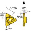 N123T3-0250-RS INSERT GRADE 1125 thumbnail-0