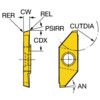 MACL 3 150-R INSERT GRADE H13A thumbnail-0