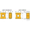 LNAT 1106 PN W, Milling Insert, Carbide, Grade IC908 thumbnail-1