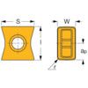 LNKX 1106 PN N MM, Milling Insert, Carbide, Grade IC908 thumbnail-1