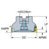 R590-063Q22S-11M MILLING CUTTER thumbnail-0