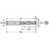 CoroDrill Delta-C, R840-0556-50-A1A, Carbide Drill, 5.56mm, TiAlN thumbnail-0