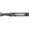 10.00mm HSS-Co 8% 2 Flute Threaded Shank Slot Drills - TiCN Coated thumbnail-0