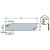 QD-NN2H60-25A COROCUT QD BLADE FOR PARTING thumbnail-0