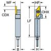 QS-SMALR1616E3HP COROCUT SHANK TOOL thumbnail-0