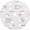 Gold, Coated Disc, 150mm, Aluminium Oxide, P80, 100 Pack thumbnail-1