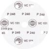 VC151-LL VEL, Coated Disc, 150mm, Aluminium Oxide, P240, thumbnail-1