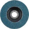 566A, Flap Disc, 65039, 125 x 22.23mm, Flat (Type 27), P80, Zirconia thumbnail-1