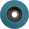 566A, Flap Disc, 65036, 125 x 22.23mm, Conical (Type 29), P120, Zirconia thumbnail-1