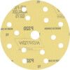 150mm Q275 15 HOLE P320 VELCRO BACKED FILM DISC (PK-100) thumbnail-0