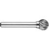 P707 12.7x6.0mm CARBIDE BURR BALL NOSED FOR STEEL thumbnail-1