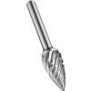 P713 9.6x6.0mm CARBIDE POINTED TREE BURR FOR STEEL thumbnail-0