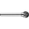 P807 4.0x3.0mm BRIGHT CARBIDE BALL NOSE ROTARY BURR thumbnail-1