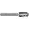 GT5220, Carbide Burr, Single Cut, 3.0mm, Oval thumbnail-0