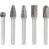 5 PIECE BUR SET - 10MM DIA thumbnail-1