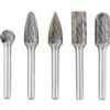 5 PIECE BUR SET - 12MM DIA thumbnail-1