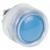 Push Button, Blue Head Only, Clear Boot, For LED thumbnail-0