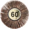 Flap Wheel, 50 x 25mm, P60, Aluminium Oxide, 6mm Shank thumbnail-1