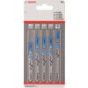 Jigsaw Blades, For Metal, F-Shank, Set of 5 thumbnail-0