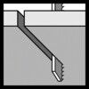 T1013 AWP Precision for Soft Material Jigsaw Blades - 2 608 667 396 Pk-3 thumbnail-2