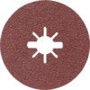 Fibre Disc, G36R444, 115mm x 22mm, Star Shaped Hole, P36, Aluminium Oxide thumbnail-0