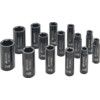 1/2"  METRIC UNIVERSAL LONG SOCKETS SET CR-MO STEEL (ST-14) thumbnail-0