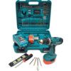 8391DWPETK, Cordless Combi Drill, 18V, 2x1.3Ah thumbnail-4