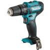 HP333DZ, Cordless Combi Drill, 12V, 10mm Keyless Chuck, Brushed, Body Only thumbnail-0