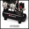 0.75HP 6 Litre Silent Oil-Free Compressor thumbnail-4