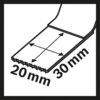 2608661640, Metal Blade, 20mm x 20mm, Bi-Metal, 1 Piece thumbnail-2