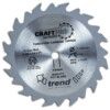 CSB/16524TC TCT CraftPro Thin Kerf Saw blade for cordless saws 165mm x 24T x 15.88mm thumbnail-0