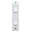 K4842RPWHI 10AMP 2-GANG 2-WAY SP ARCHITRAVE SWTCH thumbnail-0